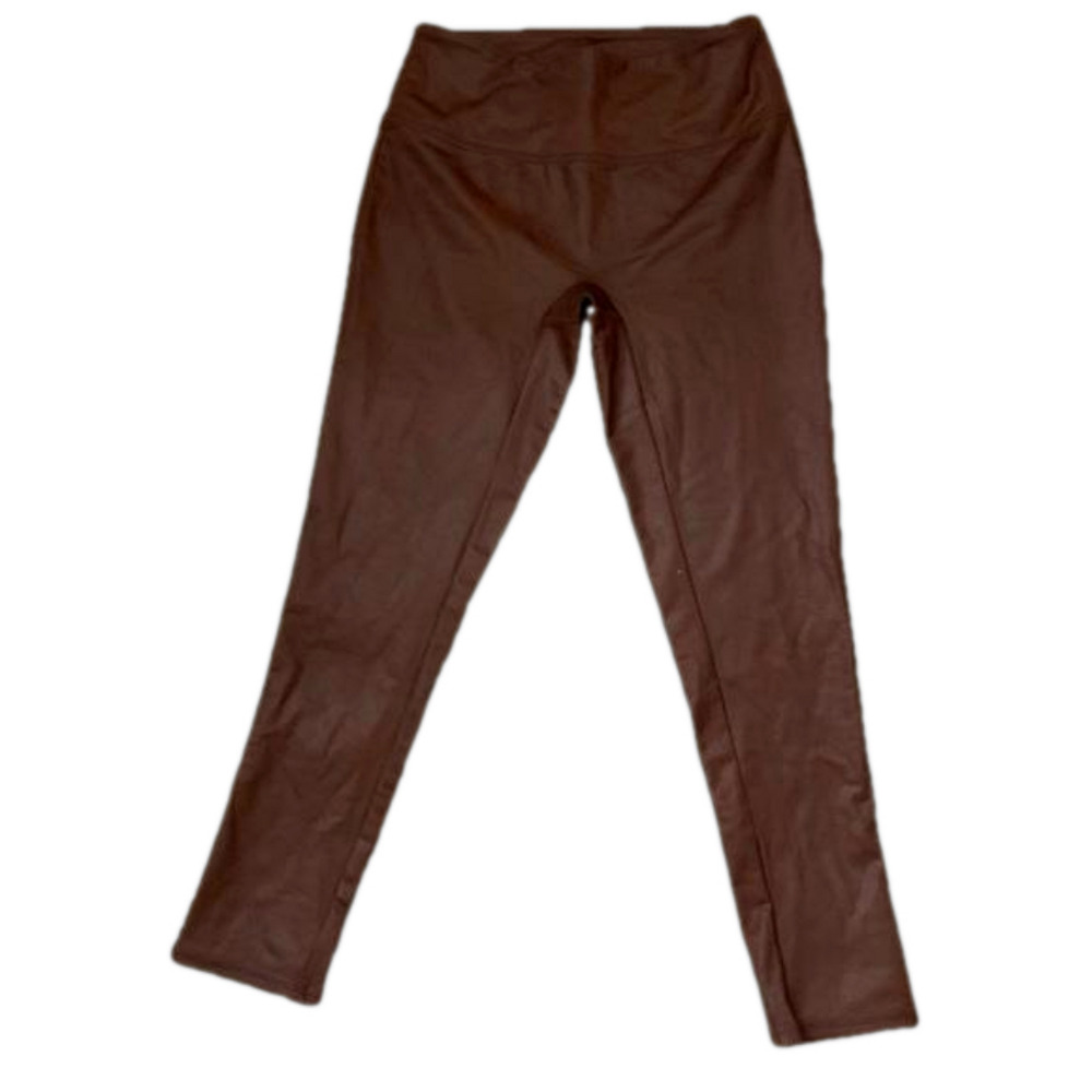 All worthy faux leather leggings size SP​
